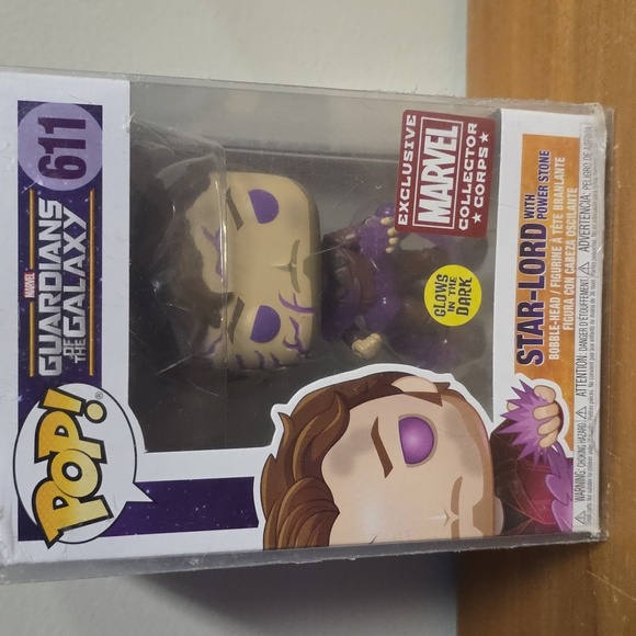 Marvel Guardians of the Galaxy Star-Lord Purple Funko Pop - Picture 1 of 6